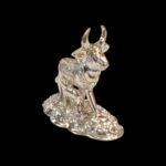 Pure Silver Kamdhenu Cow and Calf | 925 Sterling Silver