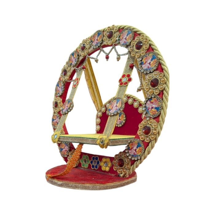 Side view of Laddu Gopal Jhula