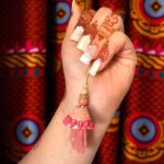 Stylish Bhabhi Lumba Rakhi | Order now for quick delivery in Canada | Send Bhabhi rakhi to Canada/US