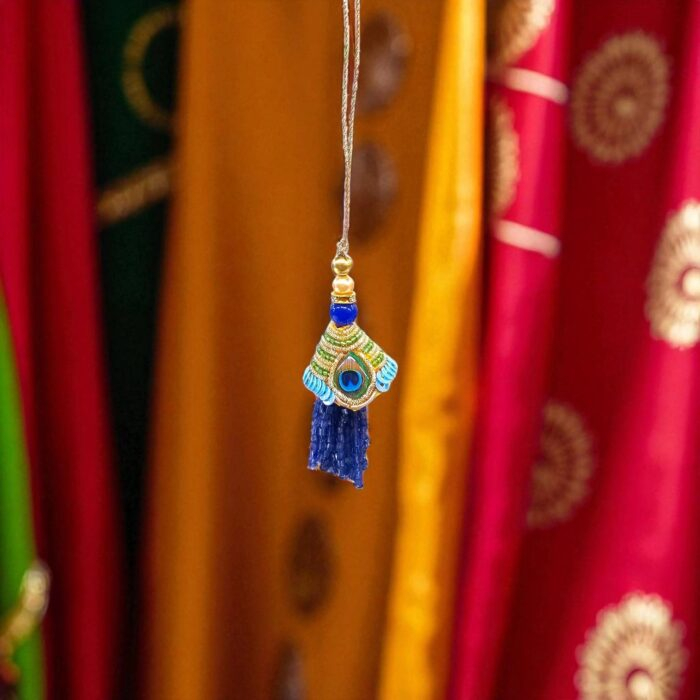 Stylish Bhabhi Lumba Rakhi | Order now for quick delivery in Canada | Send Bhabhi rakhi to Canada/US