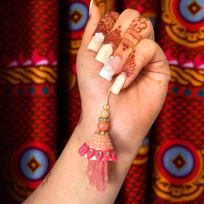 Stylish Bhabhi Lumba Rakhi | Order now for quick delivery in Canada | Send Bhabhi rakhi to Canada/US