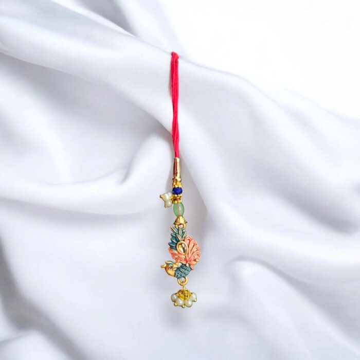 Matching Bhabhi Rakhi Lumba set