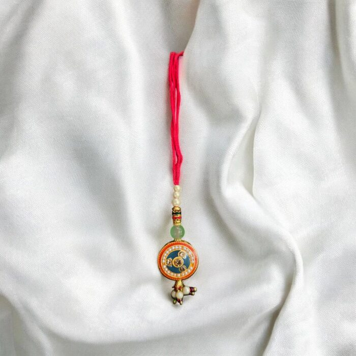 Matching Bhabhi Rakhi Lumba set