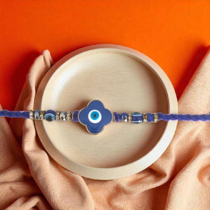 Evil eye Rakhi - Flower