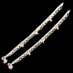 Pair of Silver Anklets | Silver Anklets for Adults | Chandi ki payal | Ships in Canada and USA only