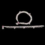 Pair of 925 Sterling Silver Anklets | Silver Anklets for Adults | Chandi ki payal