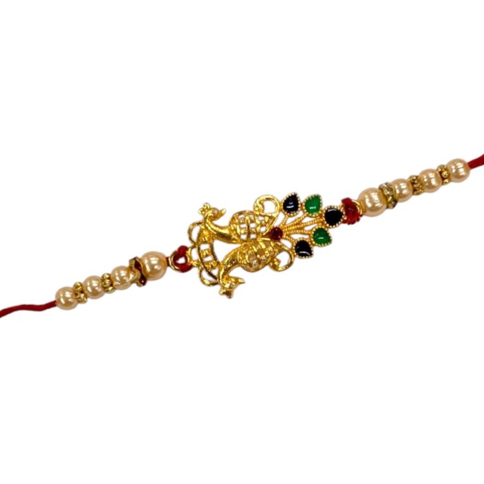Golden meena rakhi