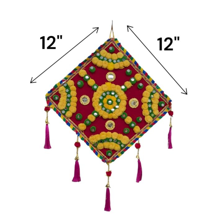12 Inch Handcrafted Square Kite - BC - Image 2