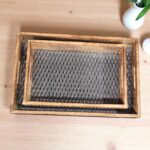 2 serving trays set - Great Idea for Diwali Gifts in Canada and the USA