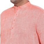Elegant Cotton kurta with pastel color - Peach | Everyday wear comfortable kurta