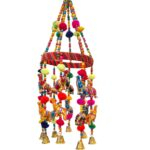 Colorful Elephant Jhoomar Hanging