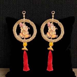 Pair of Ganesh Hangings for Diwali decor | Best Diwali decorations in Canada / USA