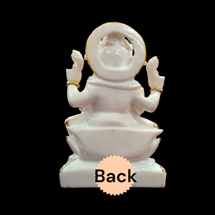 Back profile view of the Ganesha Idol