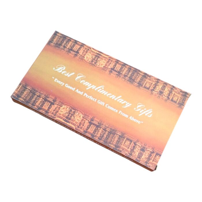 Gold foil Embossed Radha Krishna Photo Frame - Image 5