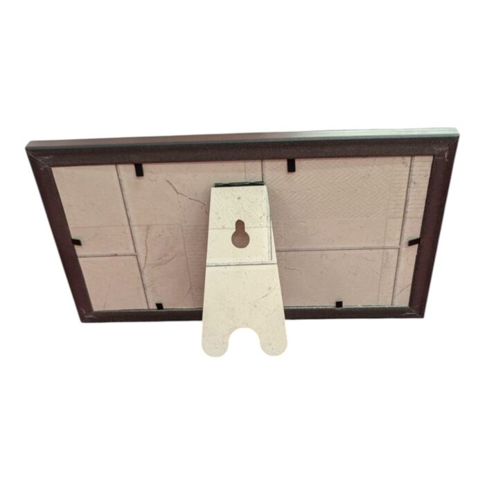 Gold plated frame with stand