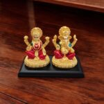 Super Fine Gold plated Lakshmi Ganesh Idol Set | Great Diwali Gift