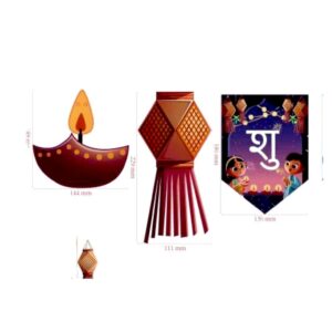 Dimensions of Happy Diwali Banner