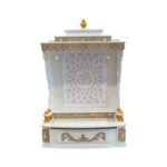 Beautiful Mandir for home with LED backlight Om panel