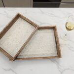 2 serving trays set - Great Idea for Diwali Gifts in Canada and the USA