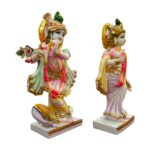 Marble statue of Radha Krishna