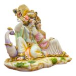 Radha Krishna - 12 inch wide | Composite marble - Image 3