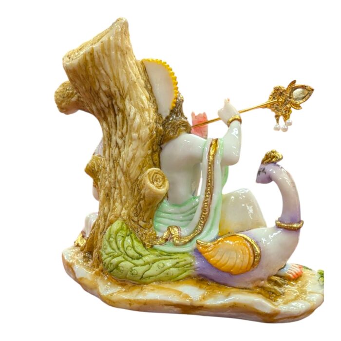 Radha Krishna - 12 inch wide | Composite marble - Image 5