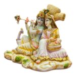 Radha Krishna - 12 inch wide | Composite marble - Image 4