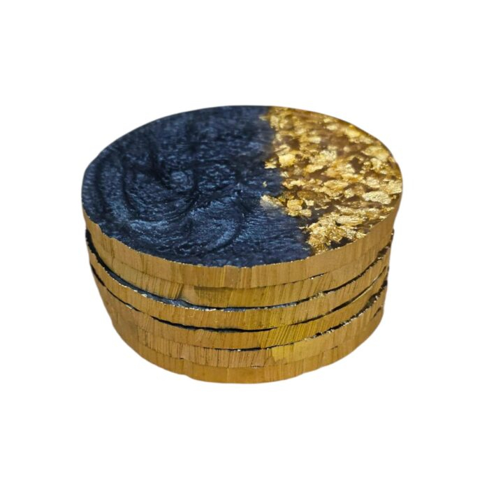 Set of 6 Resin coasters for living room Decor | Great Diwali Gift