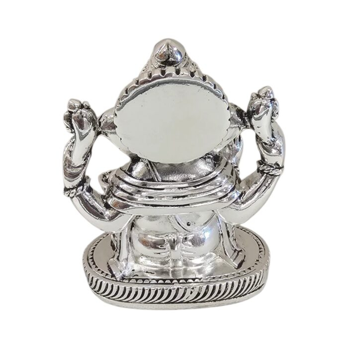 Back profile view of Ganesh Idol