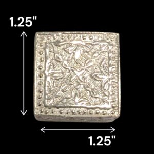 Dimensions of Silver Box