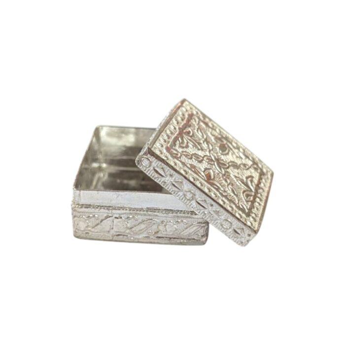 Silver Box - Square - Small | Chandi ki Dabbi