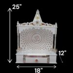 Dimensions of the Pooja Mandir for home | Acrylic Mandir for home