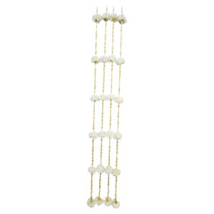 Full length 60 inch long artificial flower strings for Diwali Decor