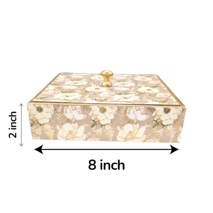 Dimensions of the dry fruit box