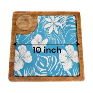 Dimensions of the wooden platter