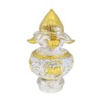 Auspicious Vastu Kalash - Pure Gold and Silver Plated | Dual tone finish - Image 4