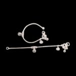 Pure Silver Anklet pair - 5 inch | Pure Silver Anklet for Baby