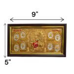 Gold foil Embossed Asht Durga Photo Frame - Image 2