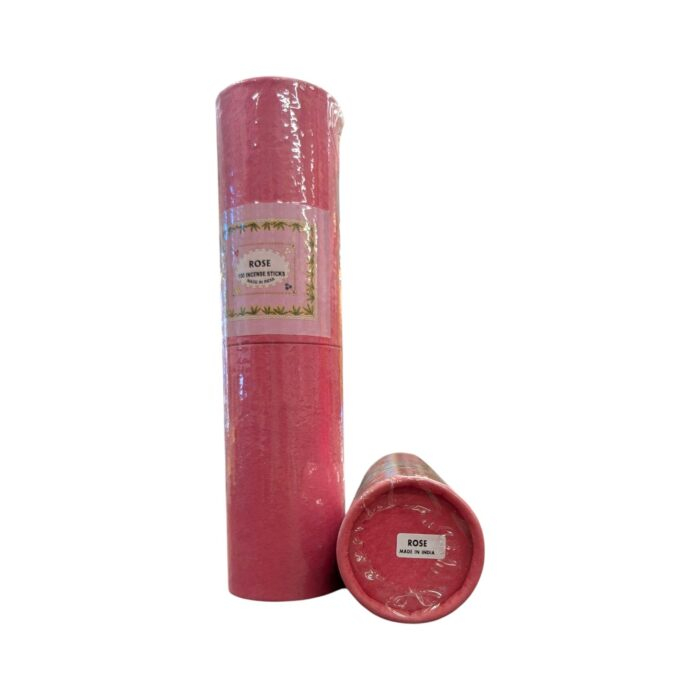 200 Hand rolled Incense Sticks – Rose | Set of 2 agarbatti Boxes - Image 4