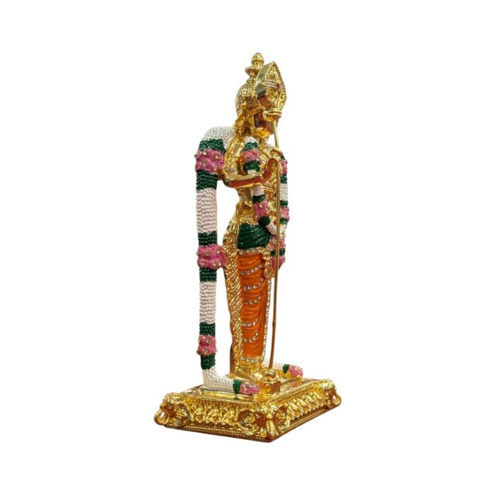 Side profile view of Murugan Statue