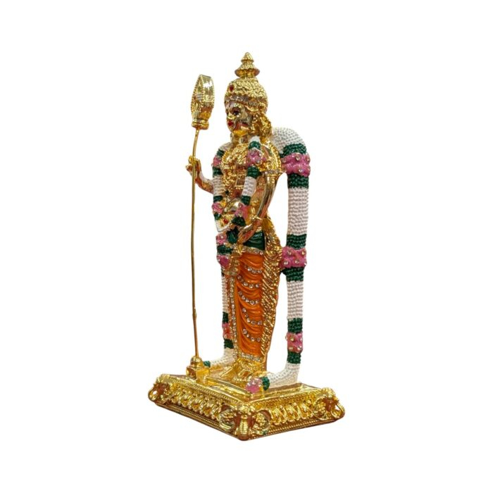 Side profile view of Murugan Idol