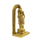 Side profile view of Ram Lalla Idol