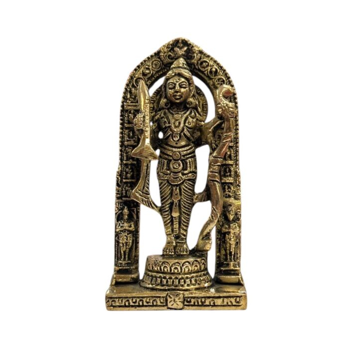Lord Ram Lalla Brass Idol - 5.5inch - Image 5