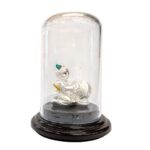 Pure silver Baby Krishna idol in dome | Silver Laddu Gopal - Image 2