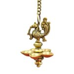 Traditional hanging brass diya for Diwali Decor and gift