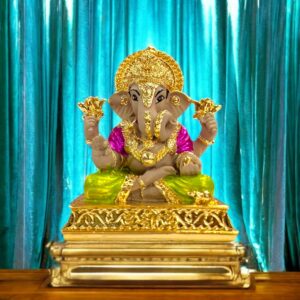 Dagdusheth Ganesha Idol - 3 Inches