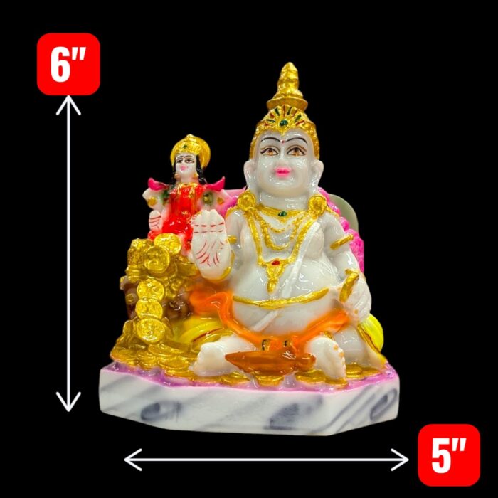 Kuber with Lakshmi Idol - 6 inches - Image 2