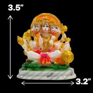 Dimensions of Panch mukhi hanuman murti