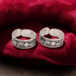 Pair of pure silver toe rings | 925 sterling silver toe rings