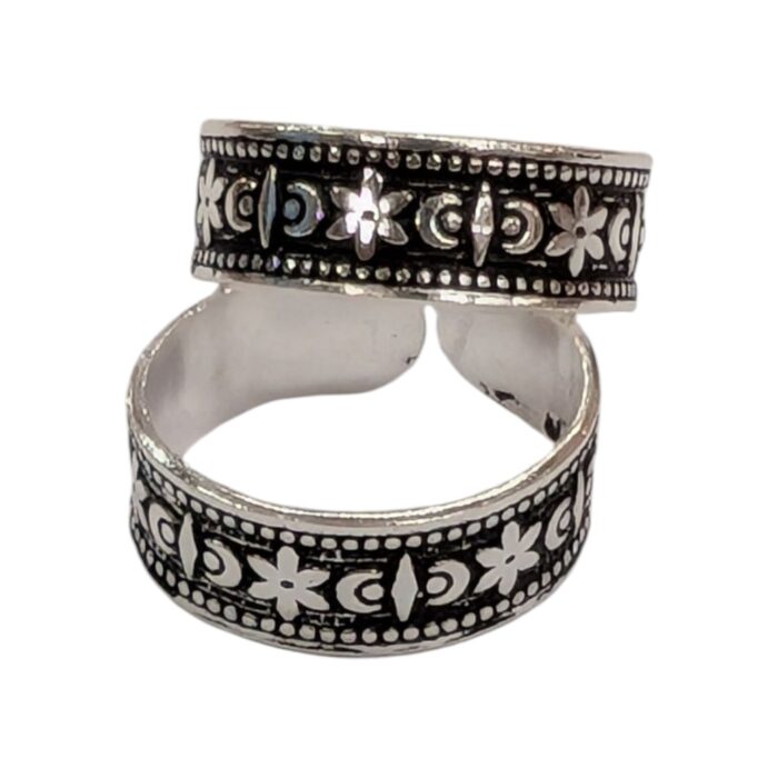 Pair of Pure Silver Toe Rings | 925 Sterling silver